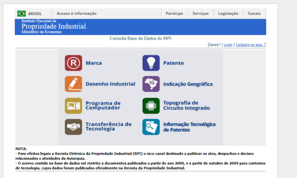 Criar uma conta no e-INPI é o primeiro passo rumo à proteção da sua marca.